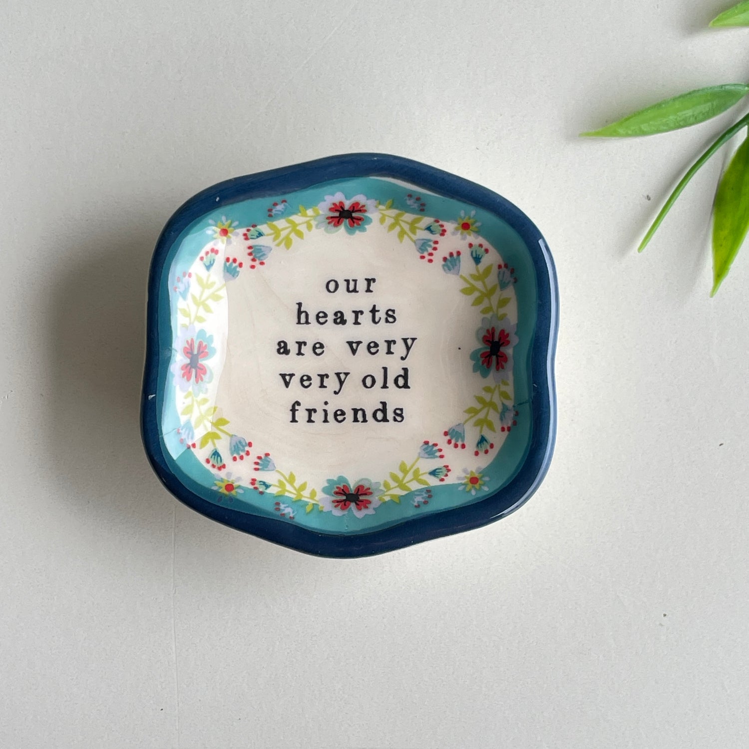 Old Friends Trinket Dish DSH045