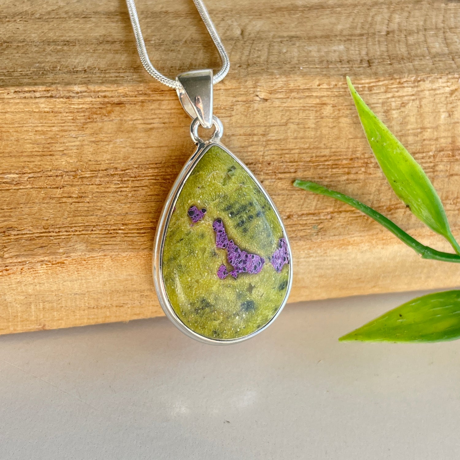 Atlantisite Teardrop Pendant