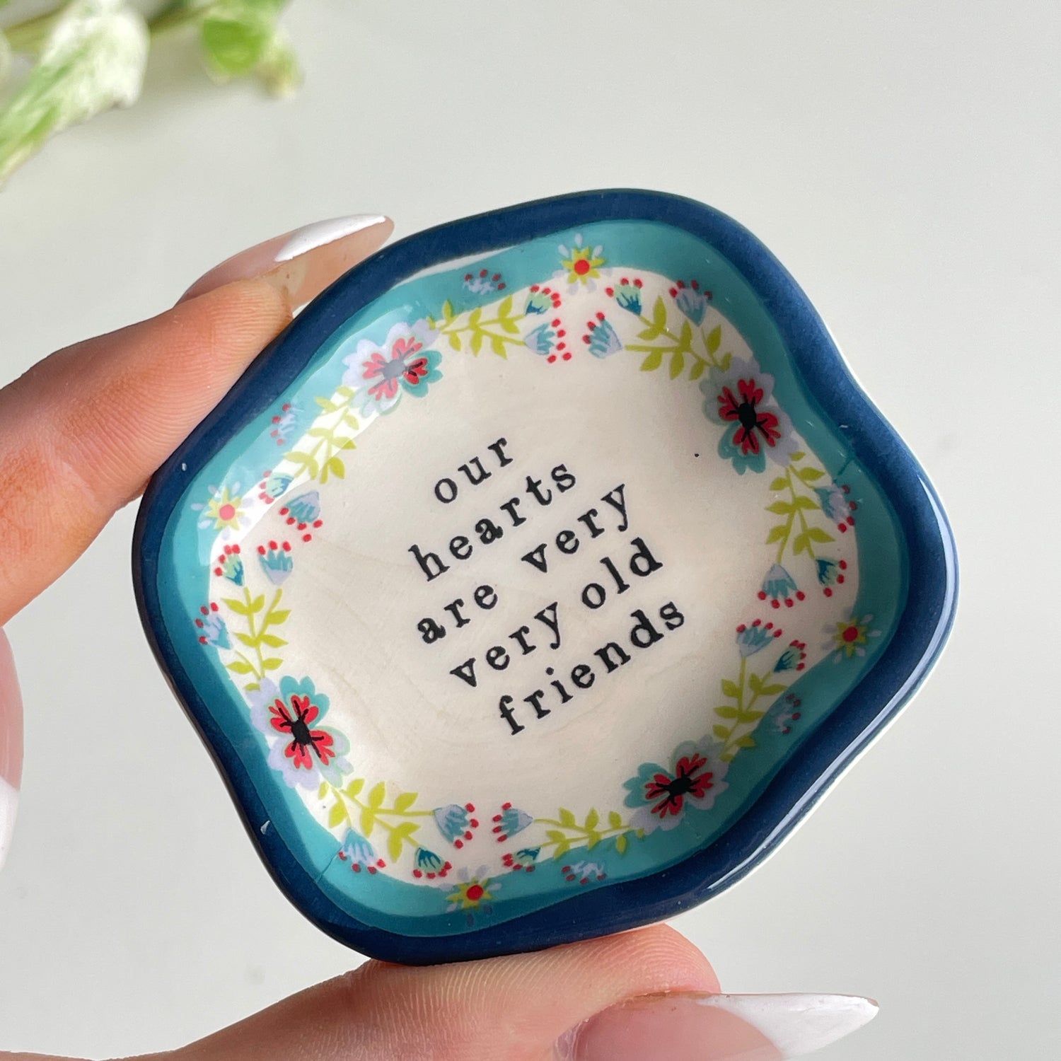 Old Friends Trinket Dish DSH045