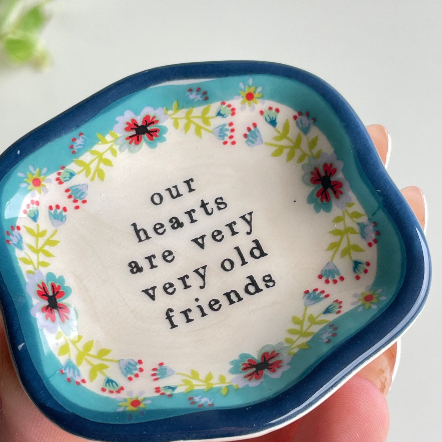 Old Friends Trinket Dish DSH045