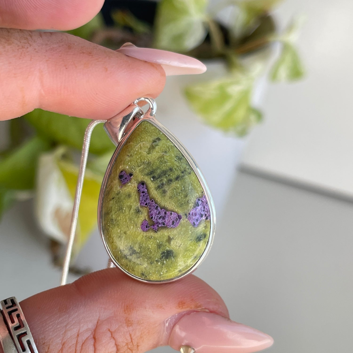 Atlantisite Teardrop Pendant