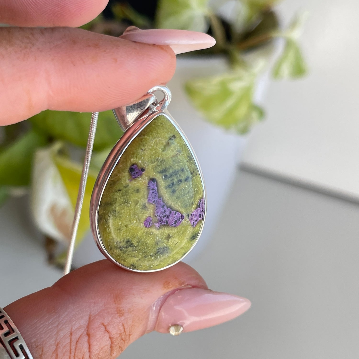 Atlantisite Teardrop Pendant
