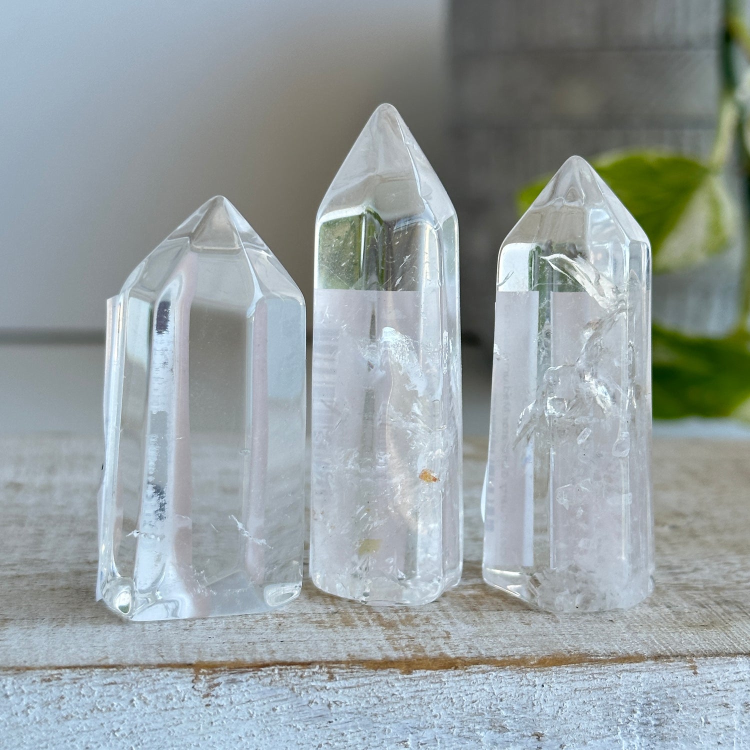 Clear Quartz Generator Medium Assorted