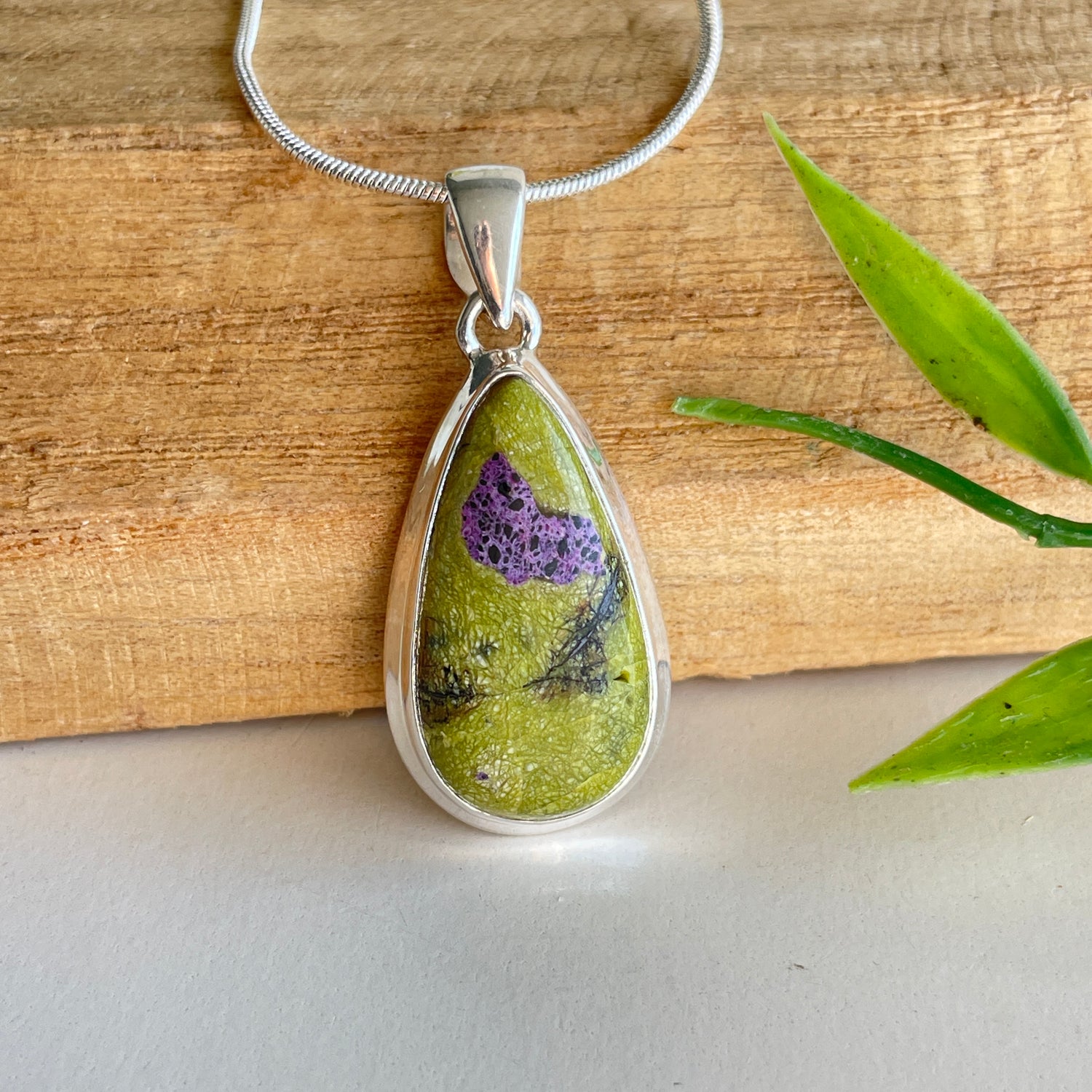 Atlantisite Teardrop Pendant