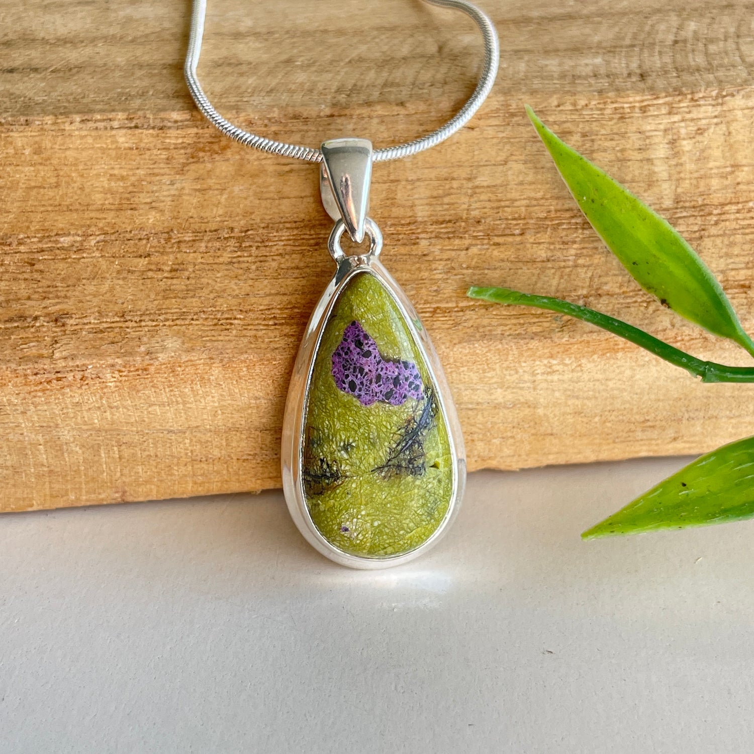 Atlantisite Teardrop Pendant