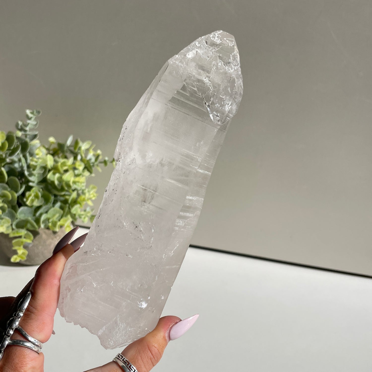 Lemurian Quartz Point 18.5cm
