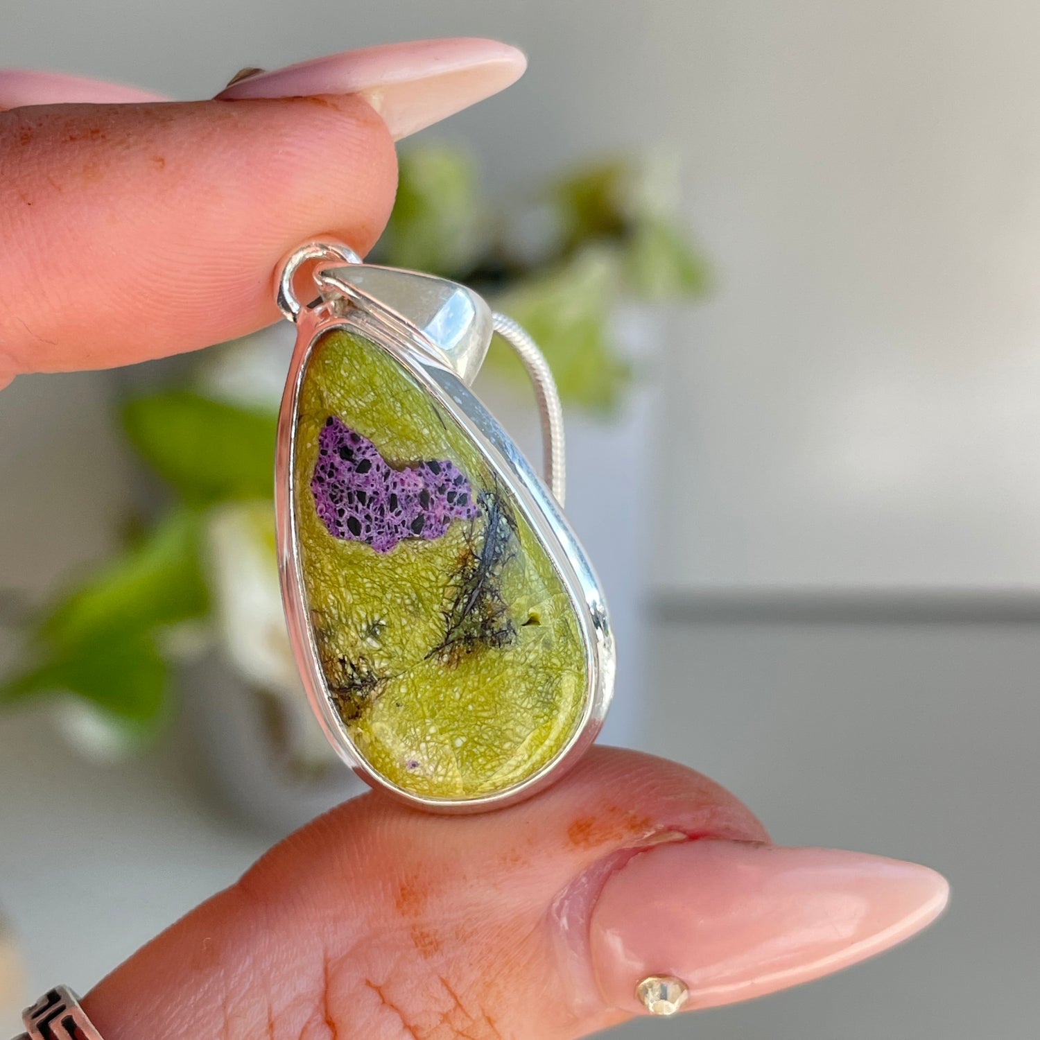 Atlantisite Teardrop Pendant