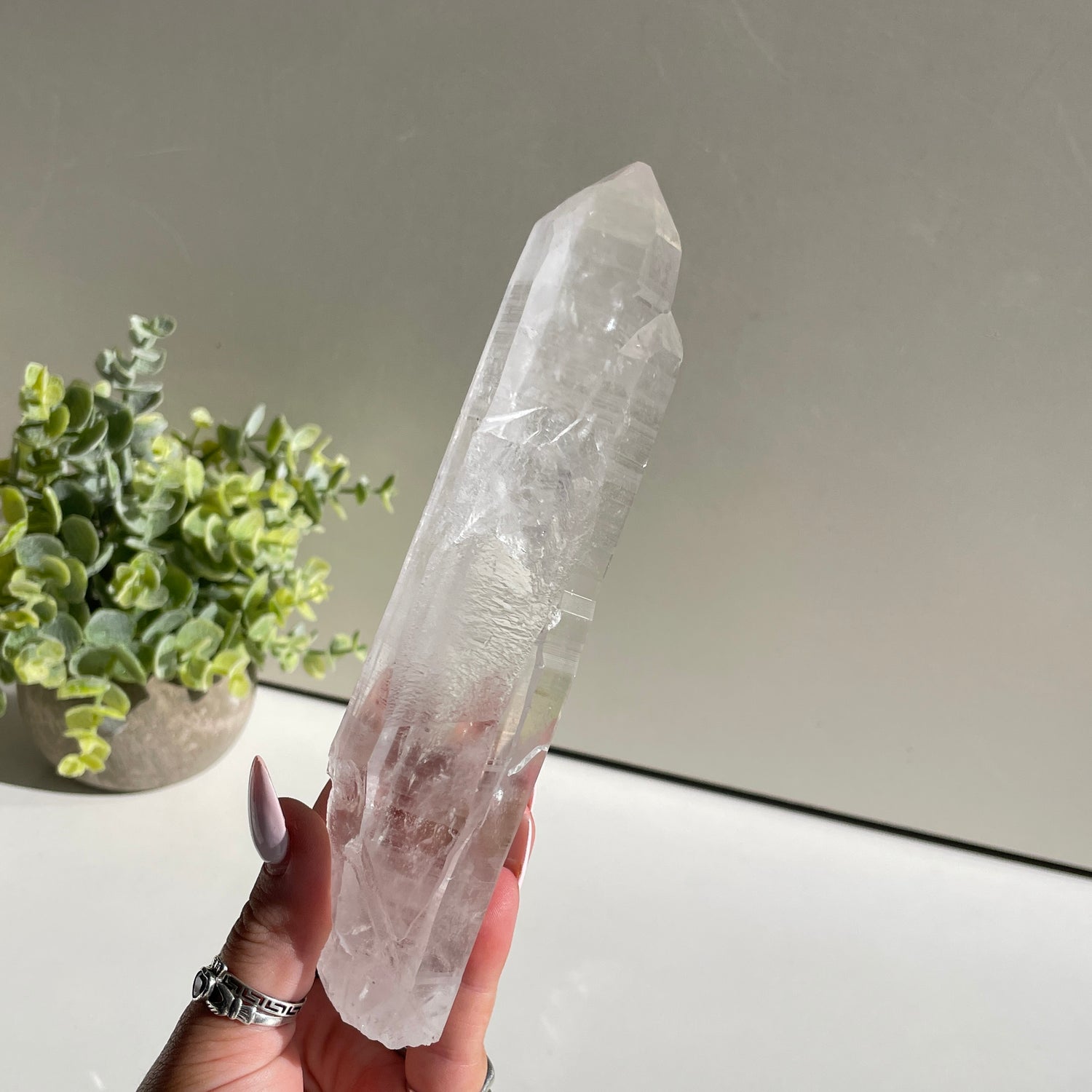 Lemurian Quartz Point 17.8cm