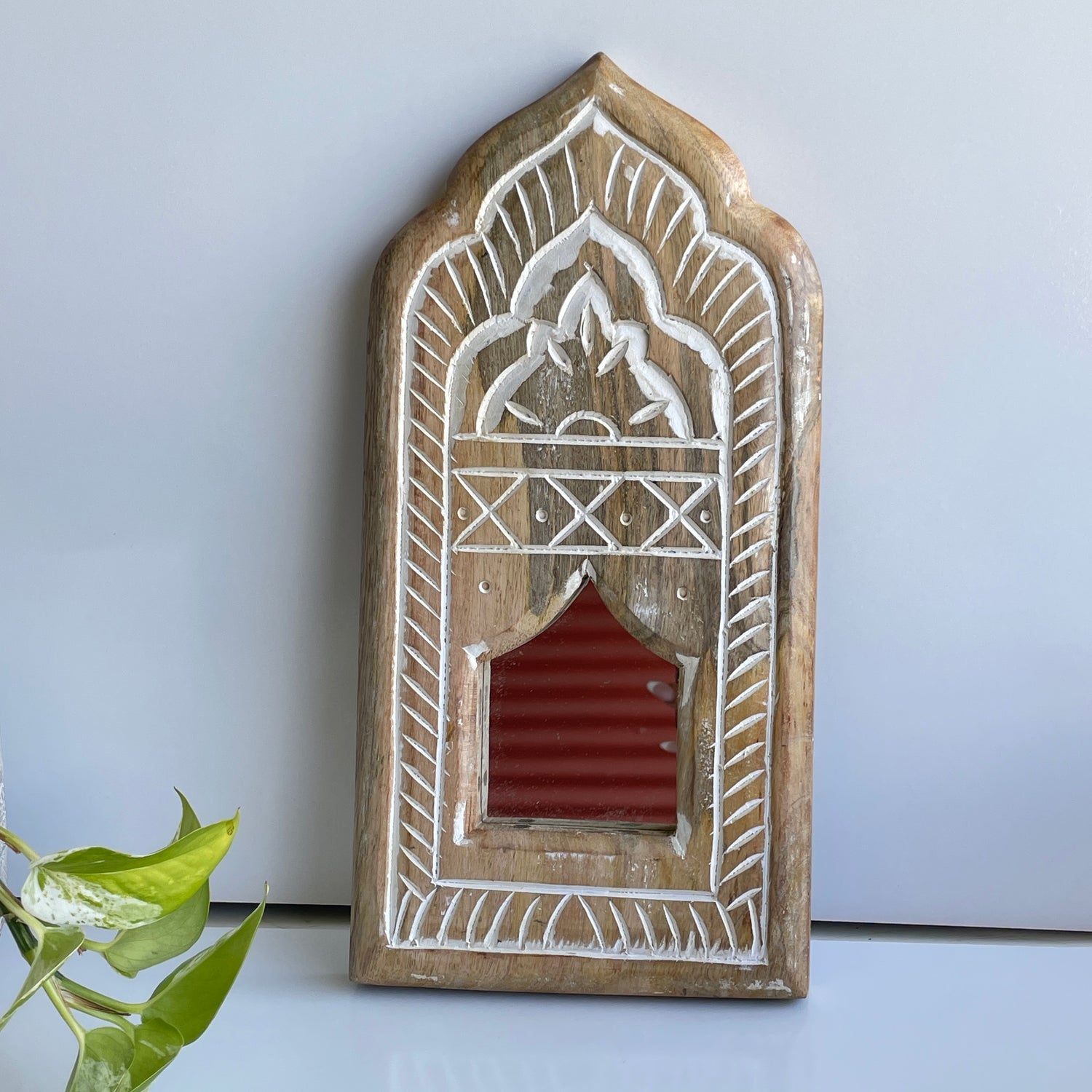 Asilah Wooden Wall Mirror OD1812