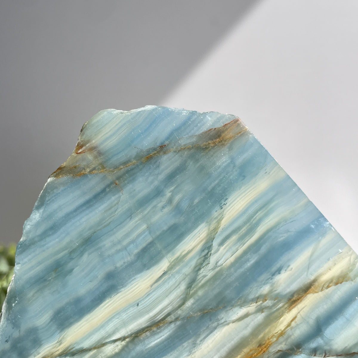 Blue Onyx Slice 218g