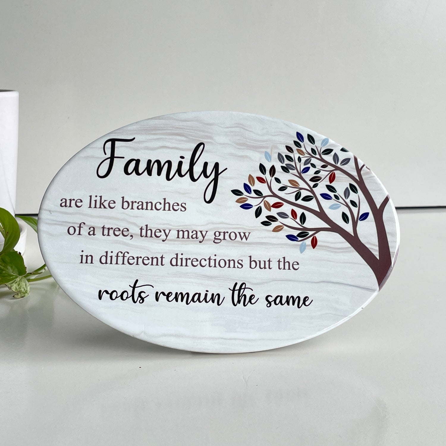 Family Ceramic Plate PL7358