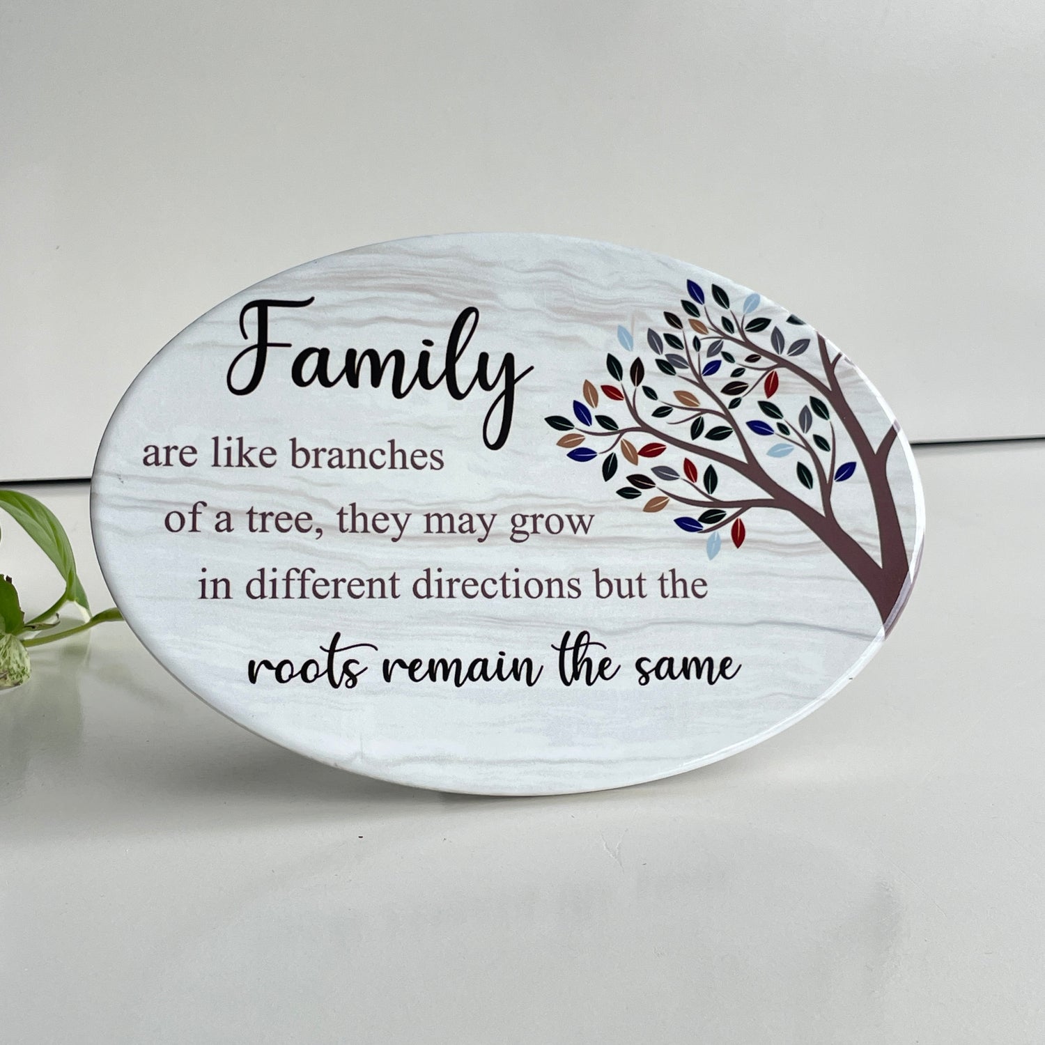 Family Ceramic Plate PL7358