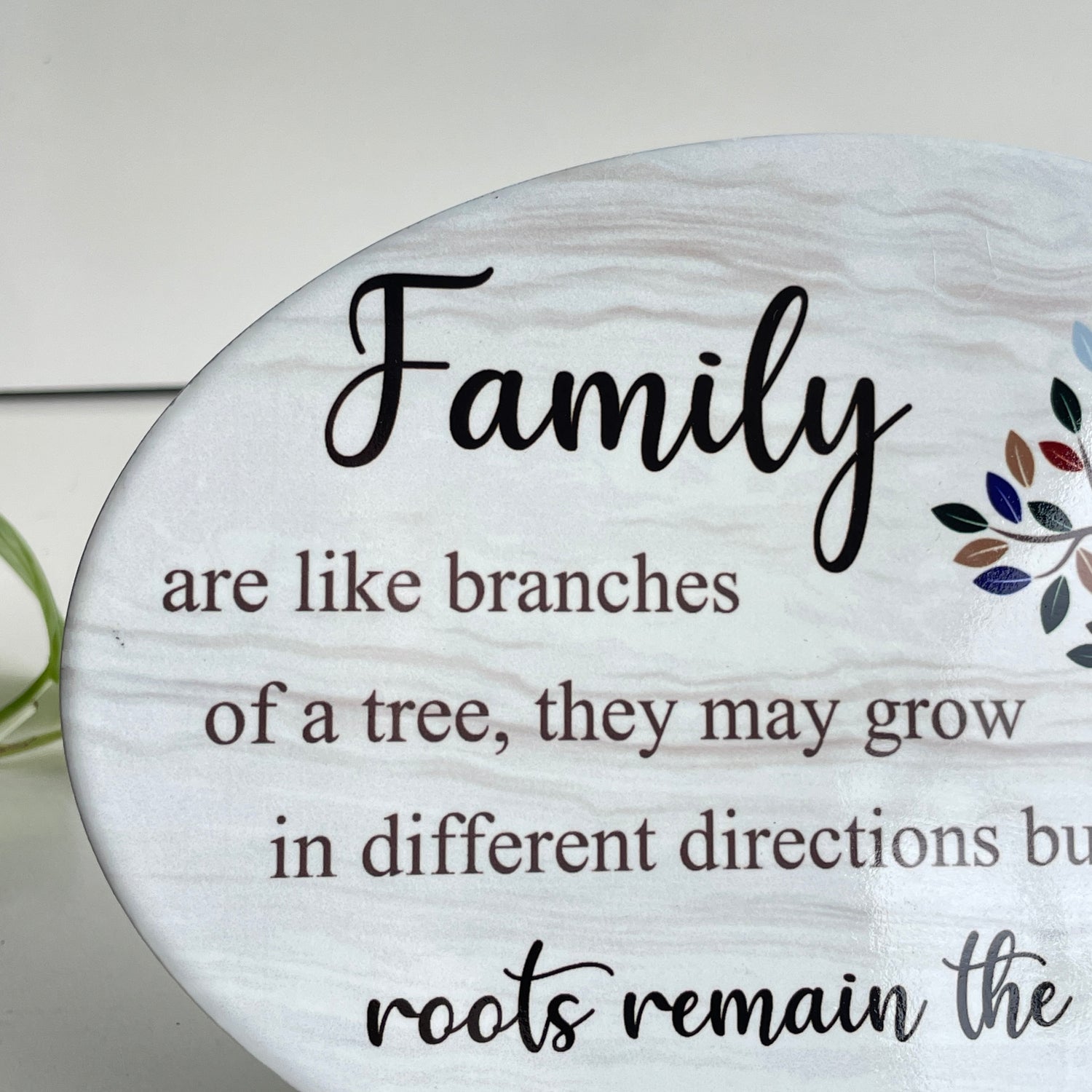 Family Ceramic Plate PL7358