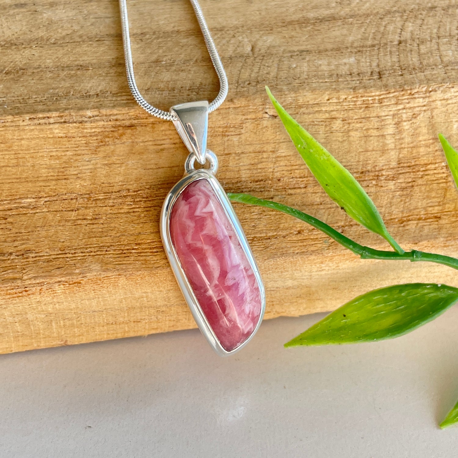 Rhodochrosite Pendant