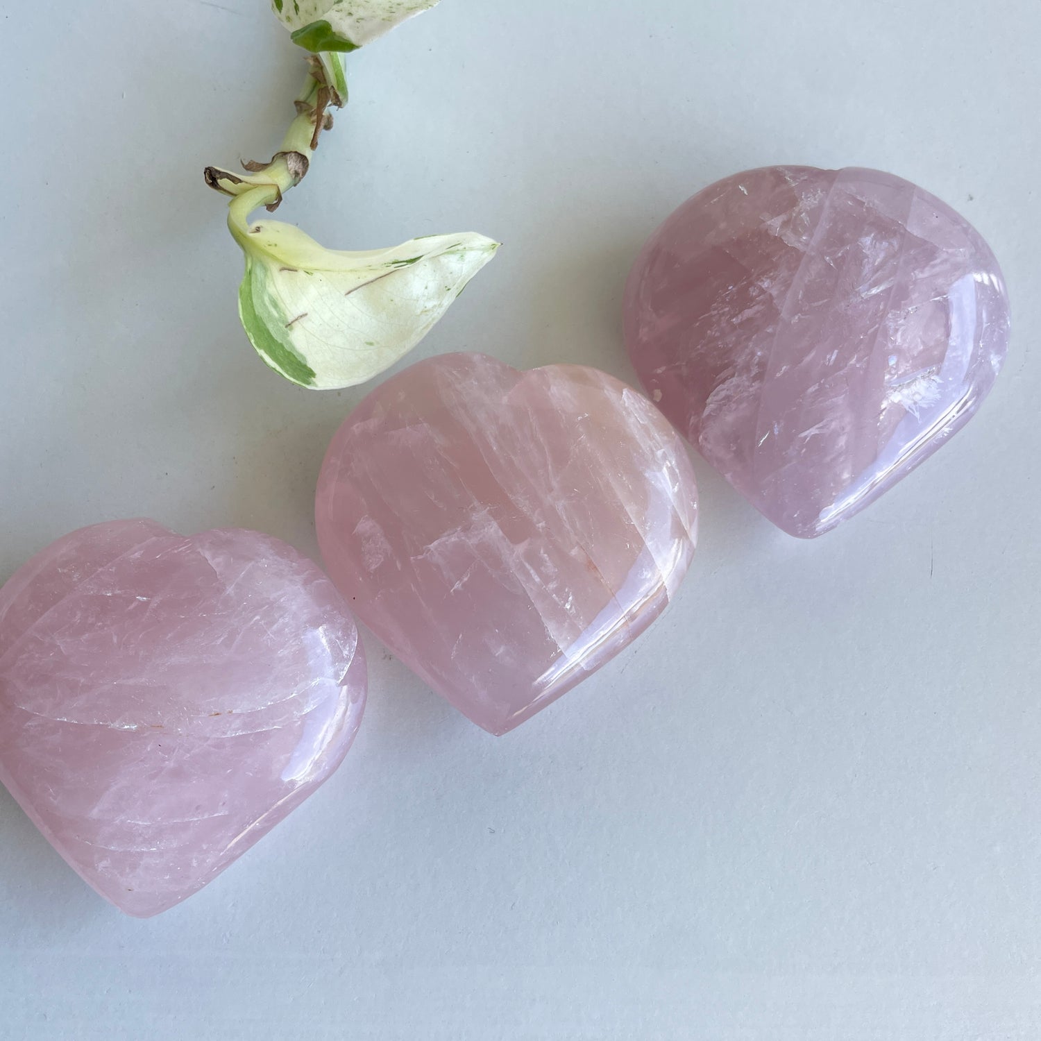 Rose Quartz Heart