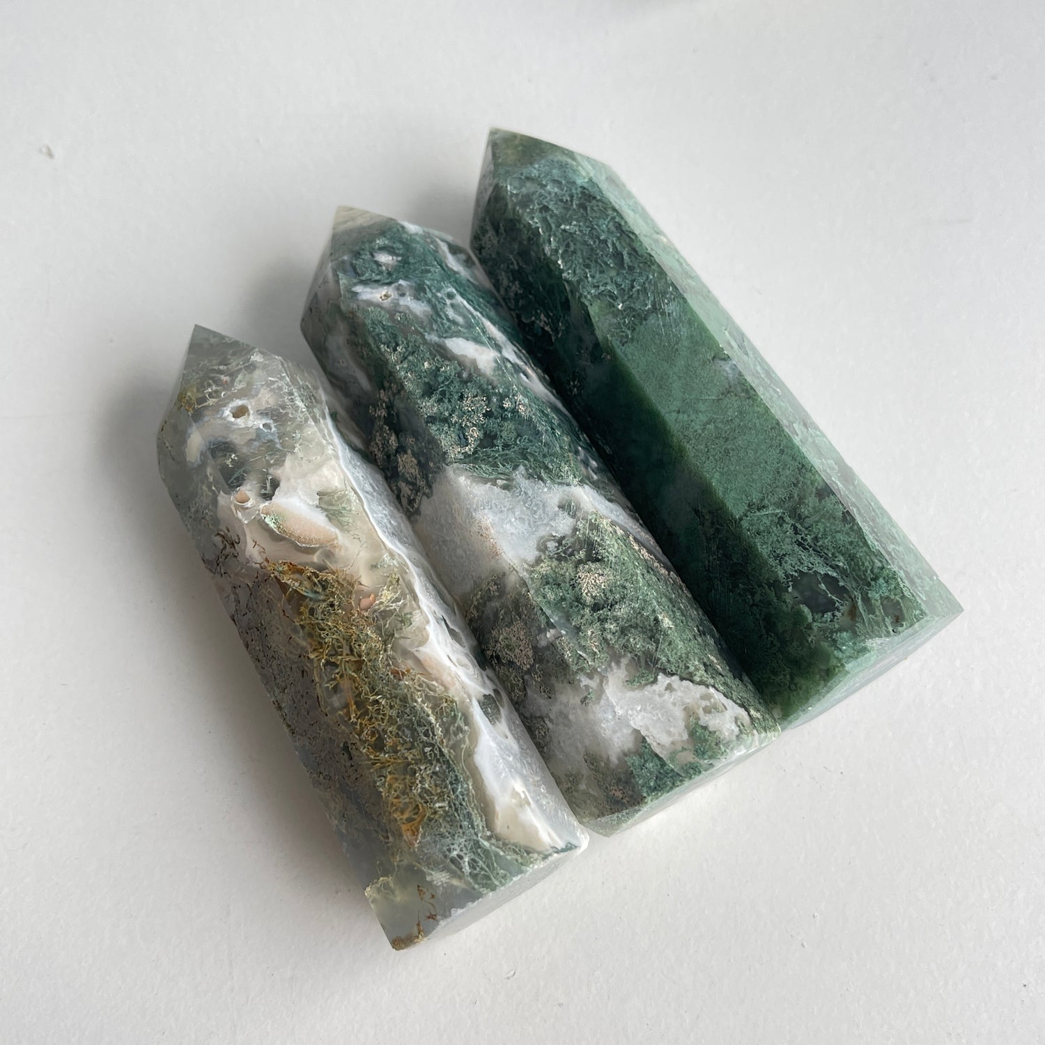 Moss Agate Generator Assorted Medium