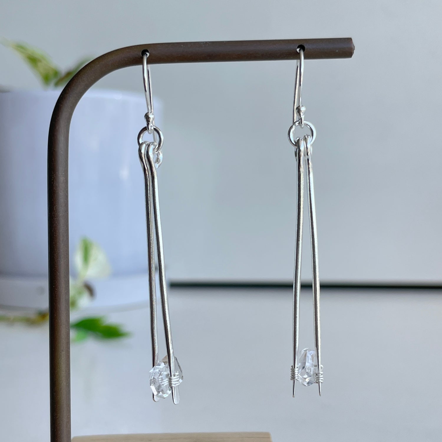Herkimer Diamond Earrings