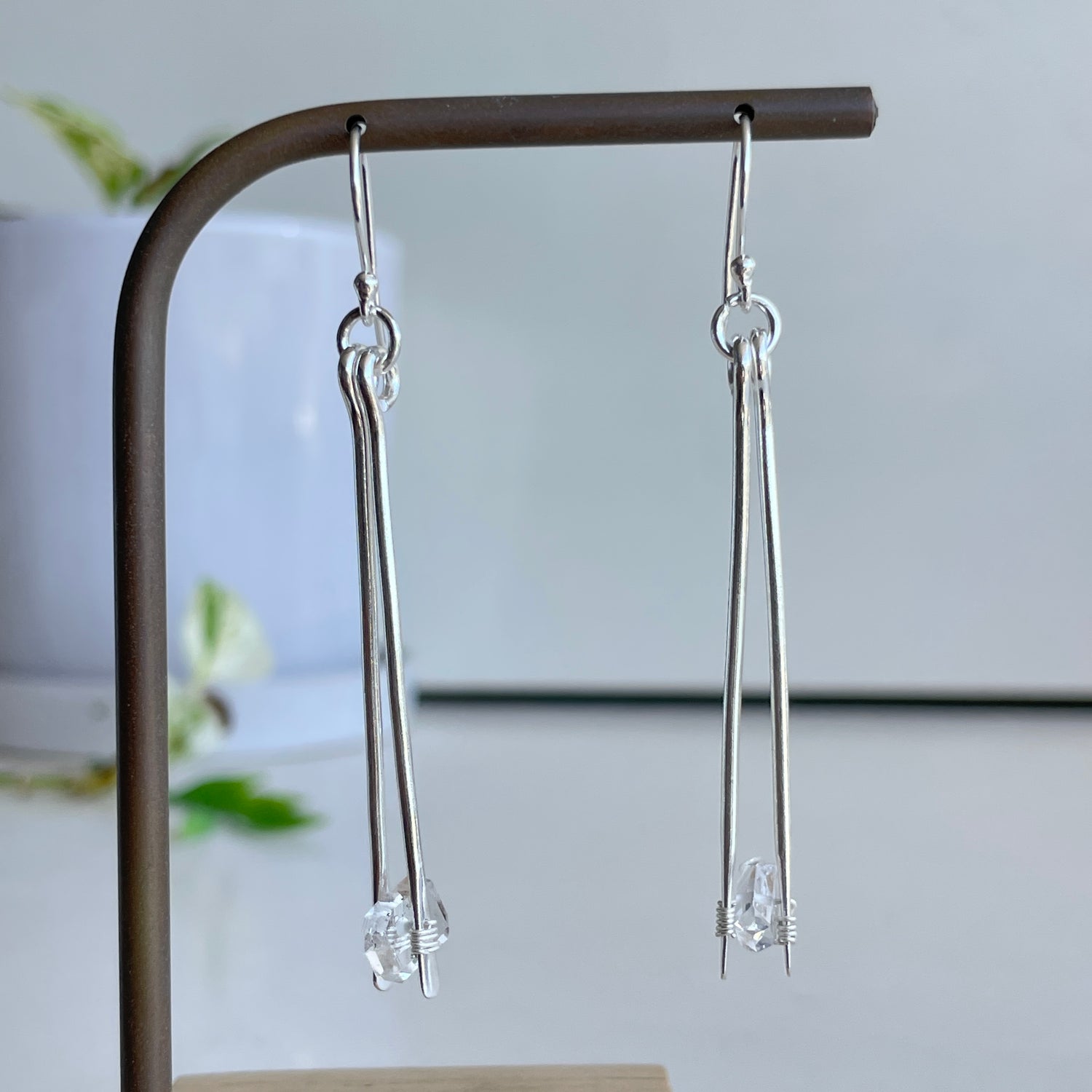 Herkimer Diamond Earrings