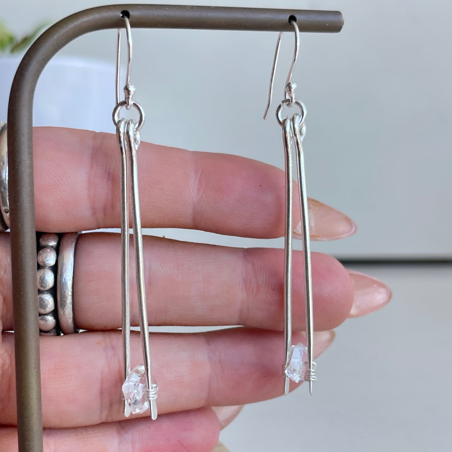 Herkimer Diamond Earrings