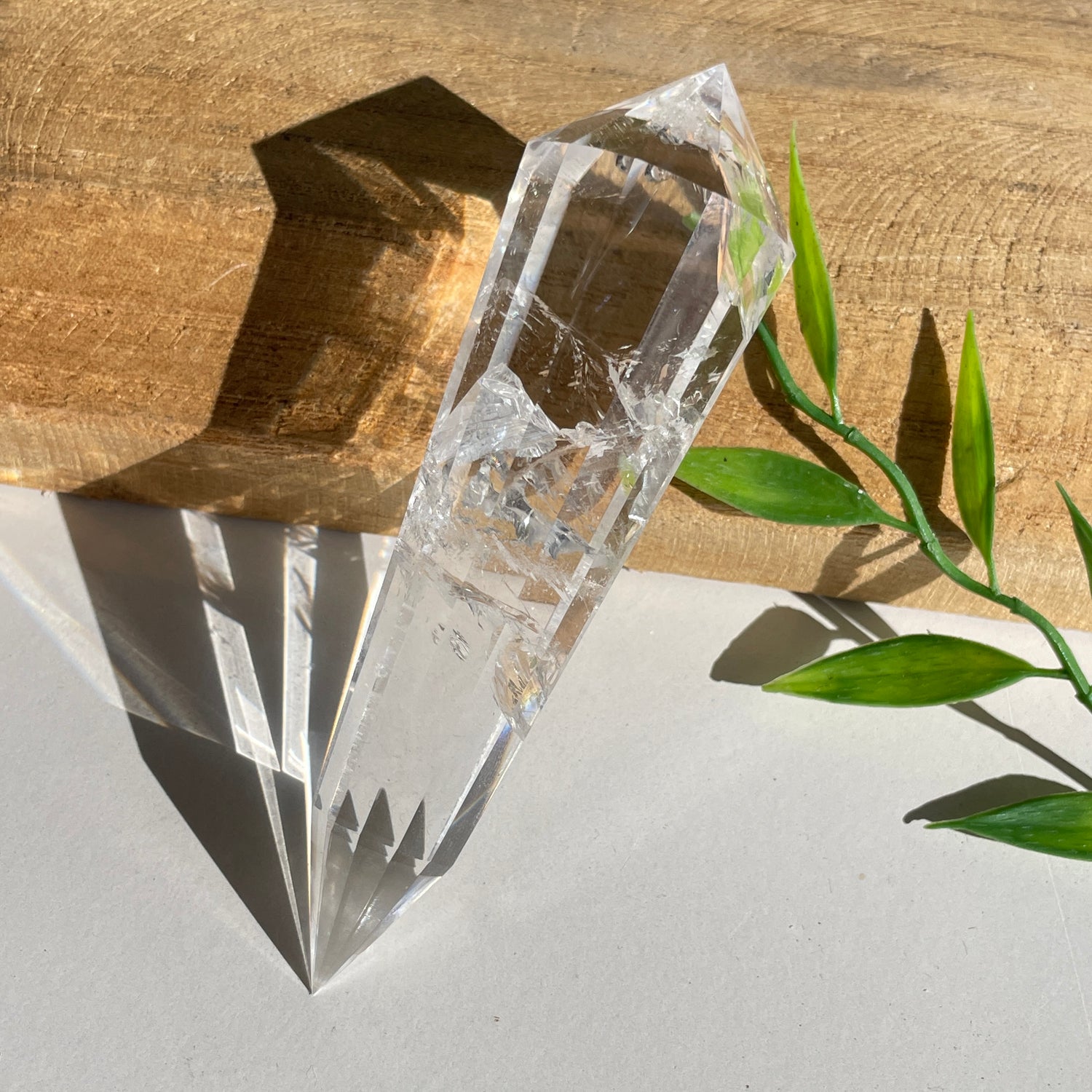 Clear Quartz Vogel 10.3cm