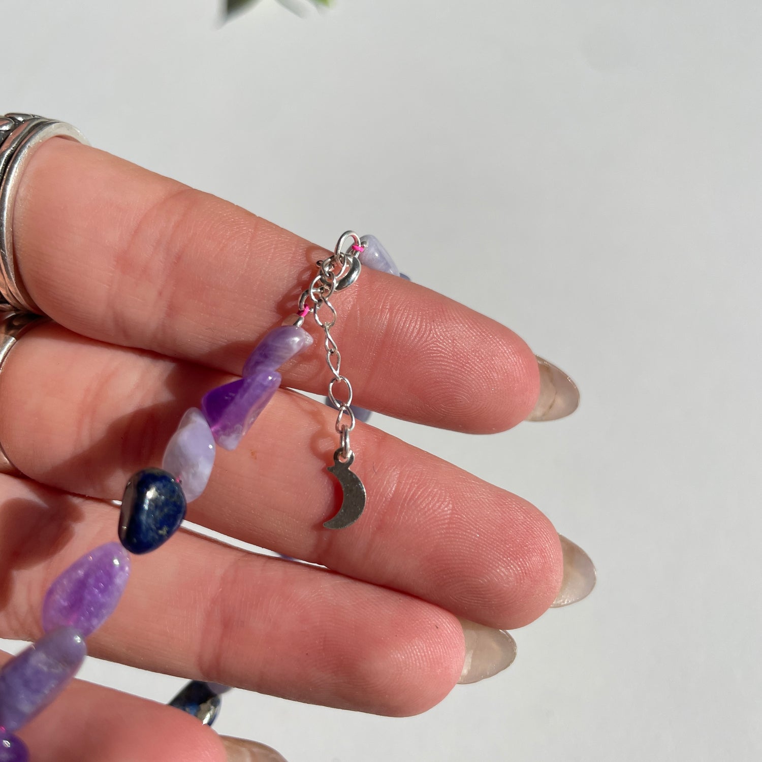 Hackmanite Beaded Bracelet