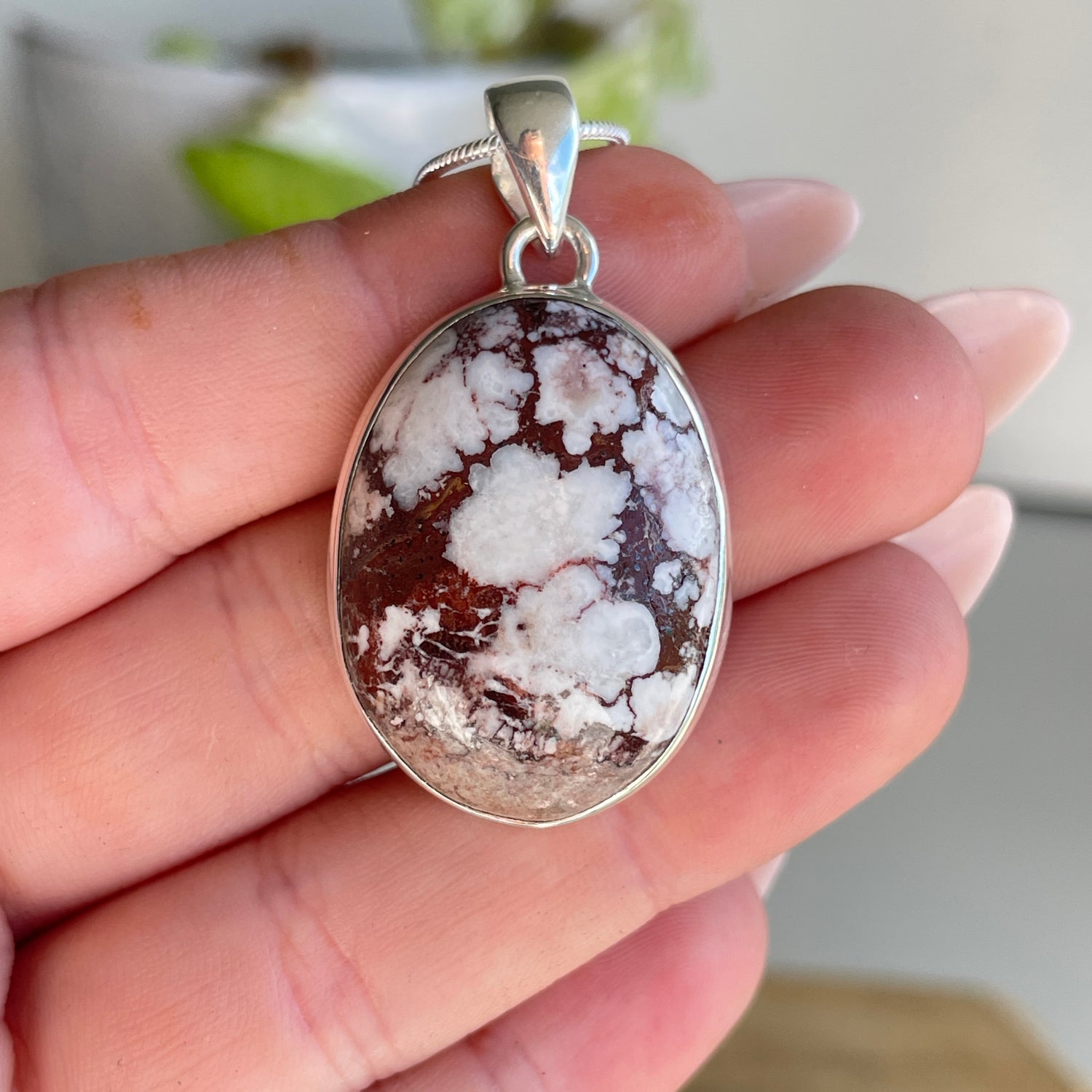 Wild Horse Oval Pendant