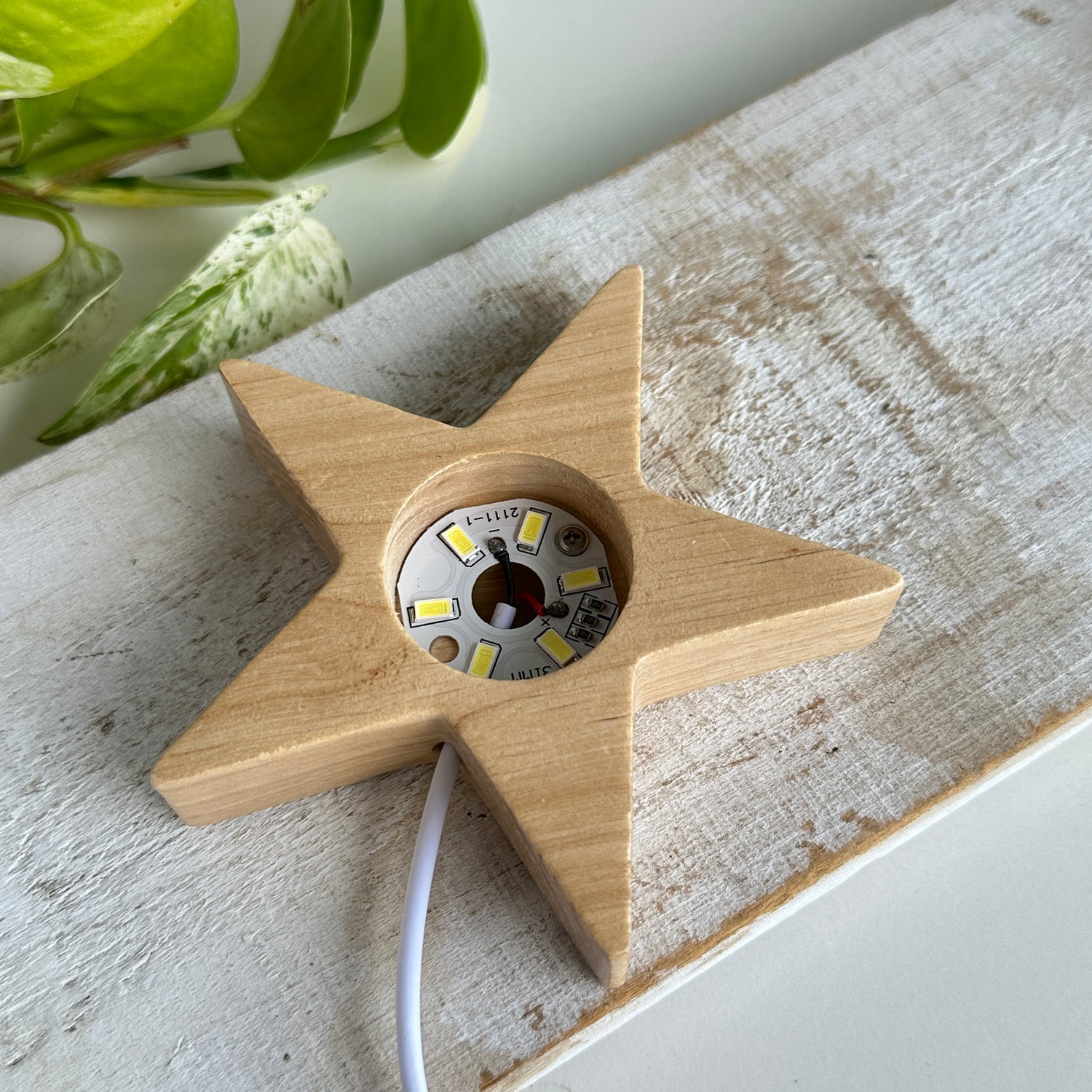 Star USB Light Base White