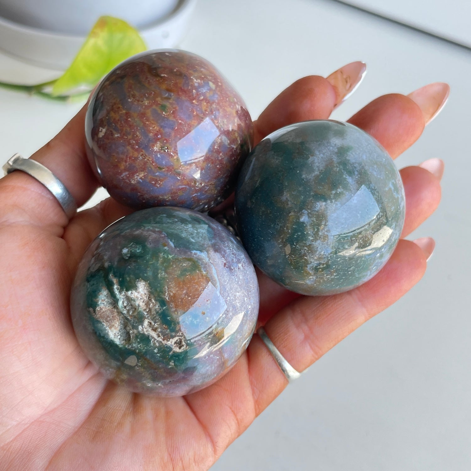 Ocean Jasper Sphere Assorted