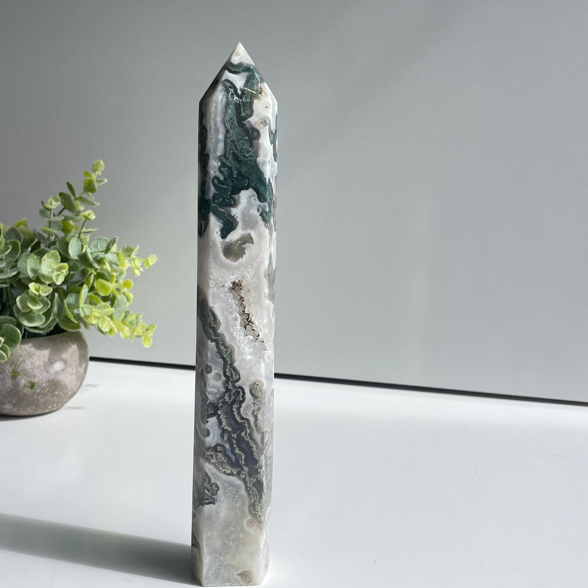 Moss Agate Generator 25.1cm