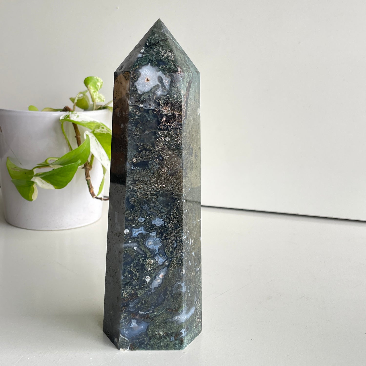 Moss Agate Generator 23.7cm