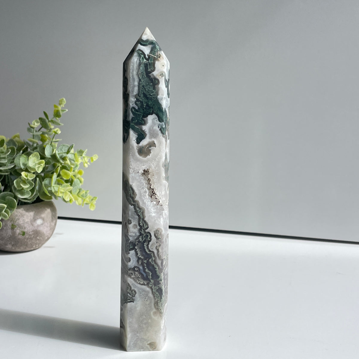 Moss Agate Generator 25.1cm