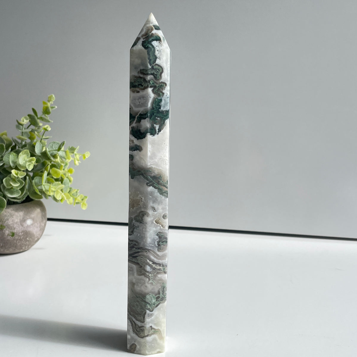 Moss Agate Generator 25.1cm