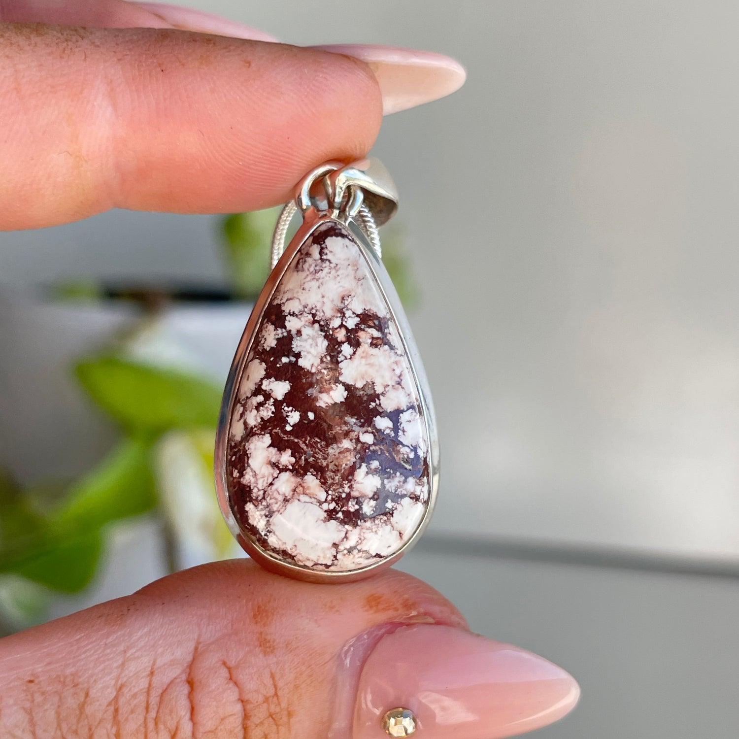 Wild Horse Teardrop Pendant