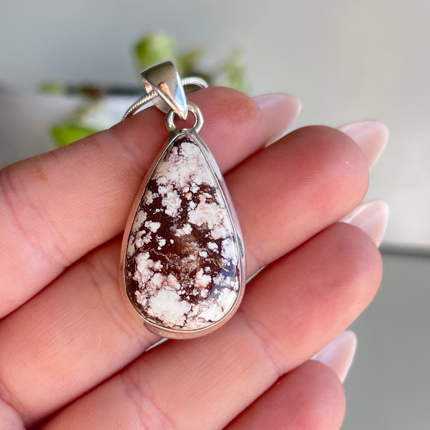 Wild Horse Teardrop Pendant