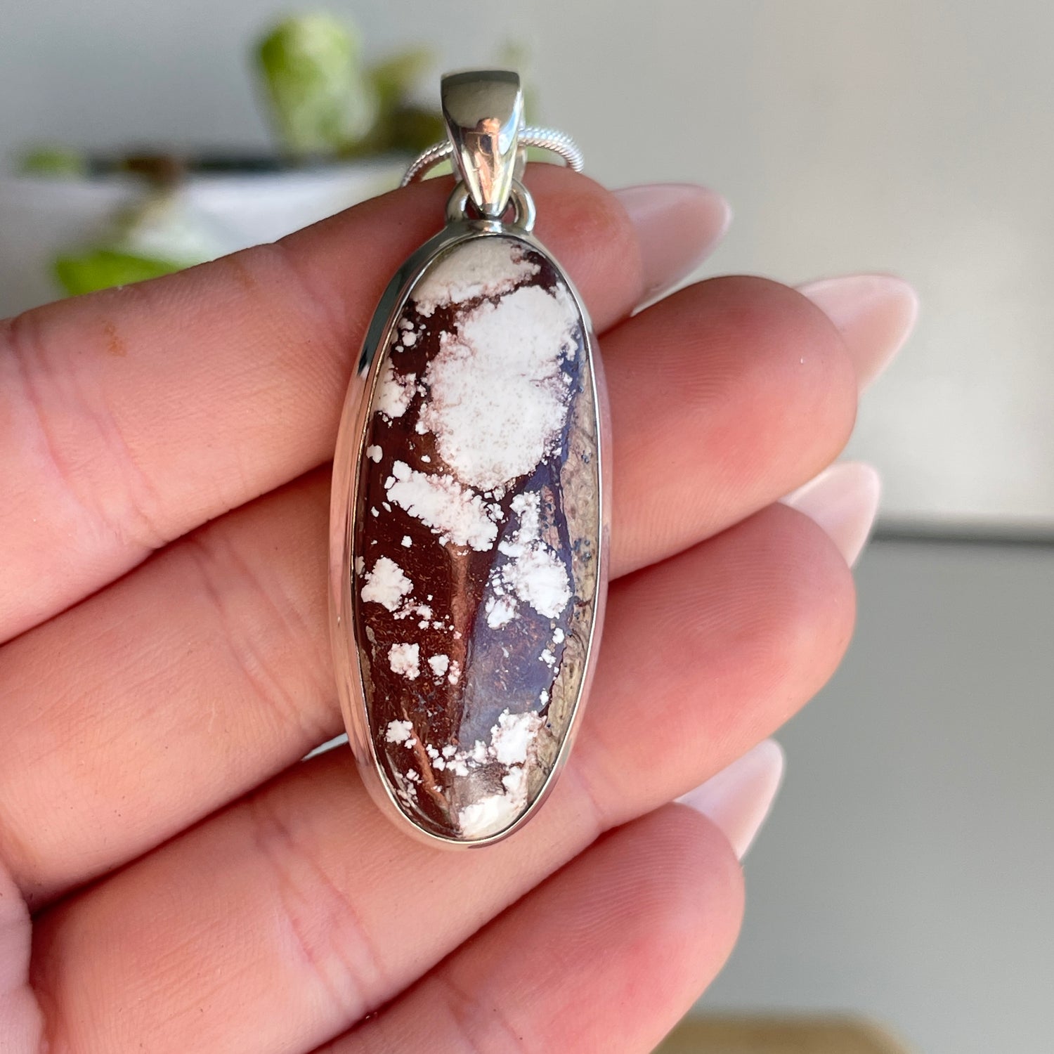 Wild Horse Oval Pendant