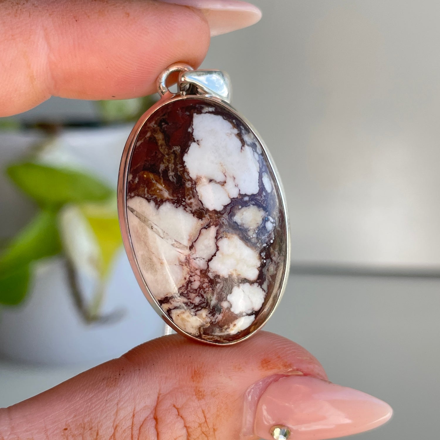 Wild Horse Oval Pendant