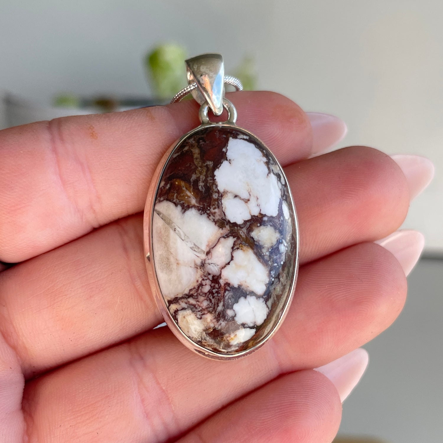 Wild Horse Oval Pendant