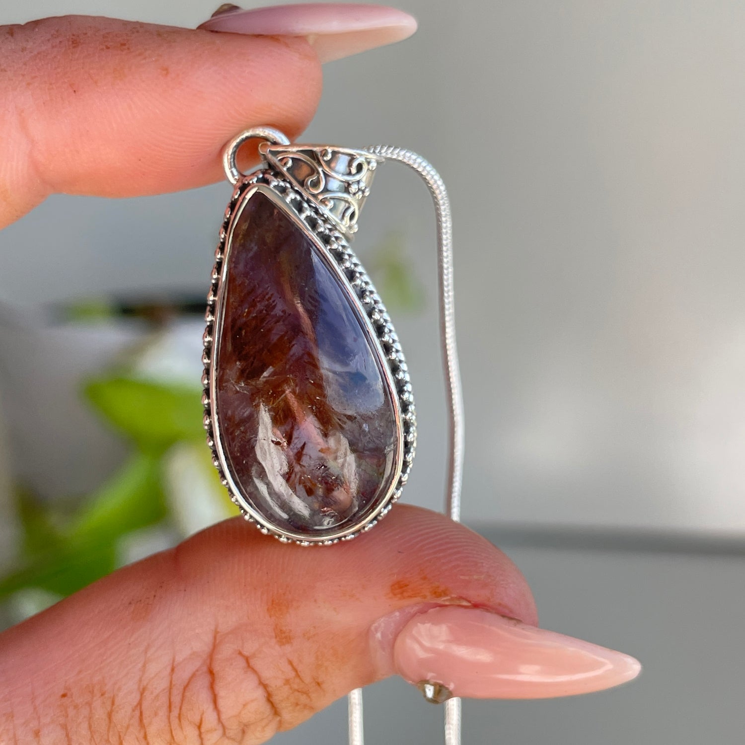 Super Seven Teardrop Pendant