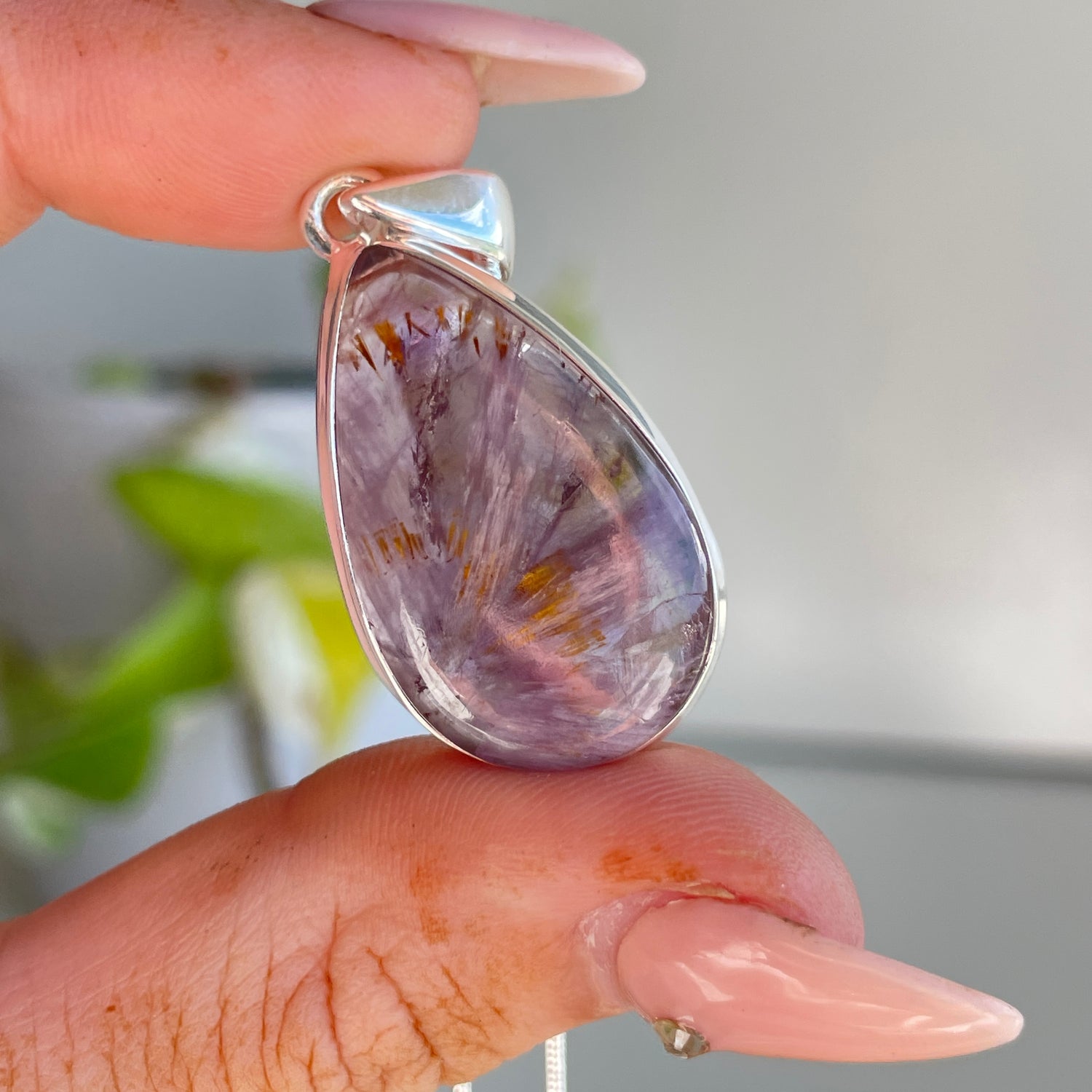 Super Seven Teardrop Pendant *REPAIRED*