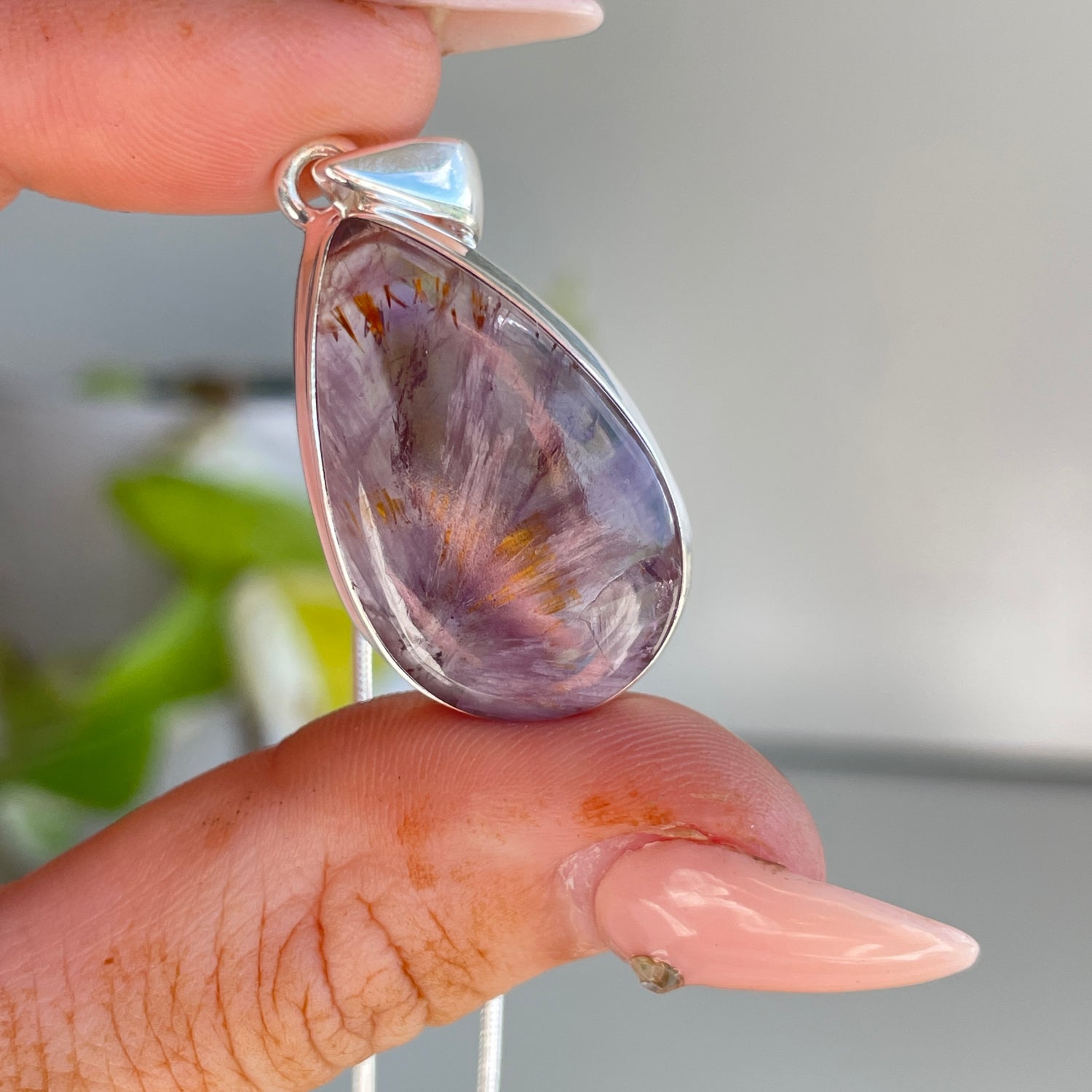 Super Seven Teardrop Pendant *REPAIRED*
