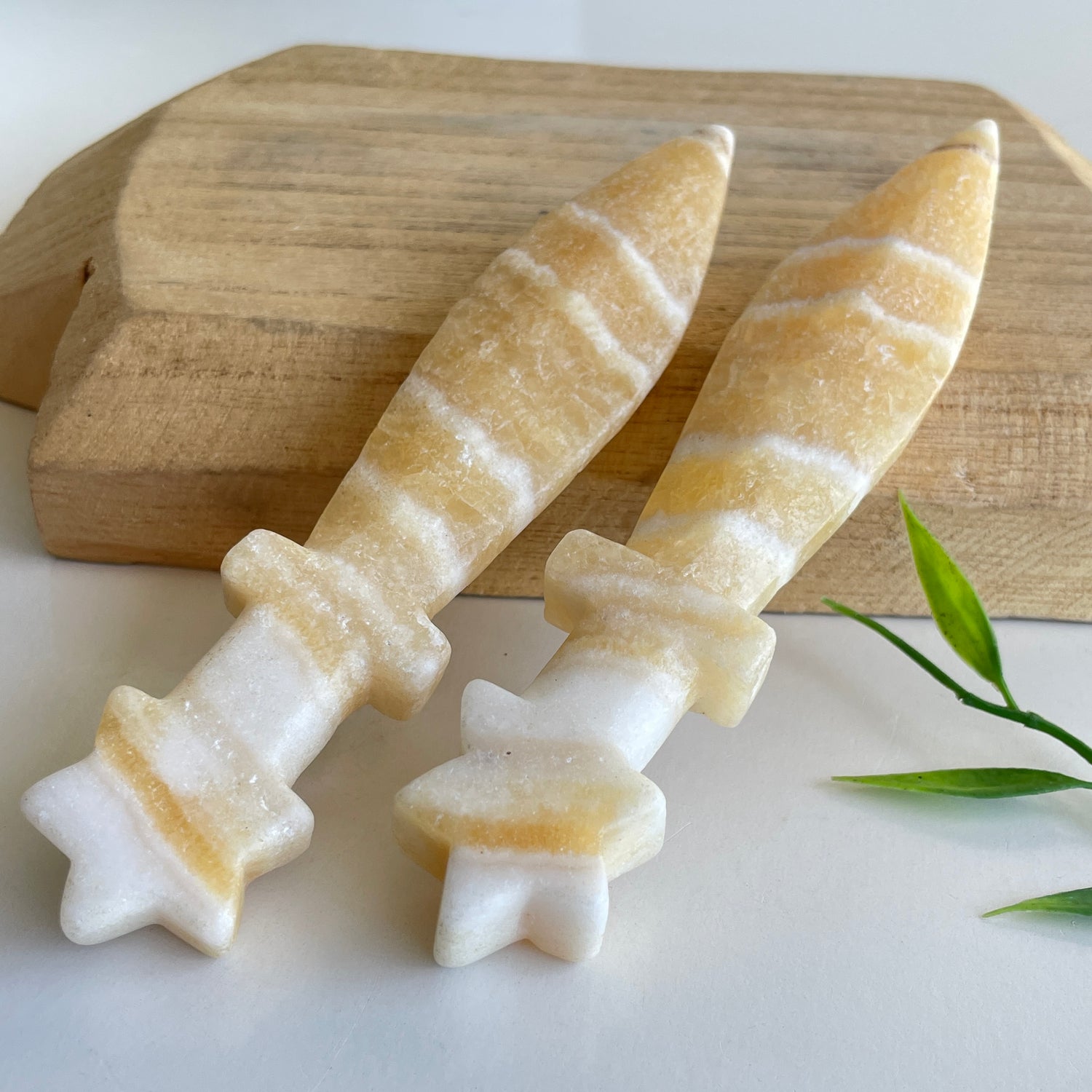 Orange Calcite Dagger
