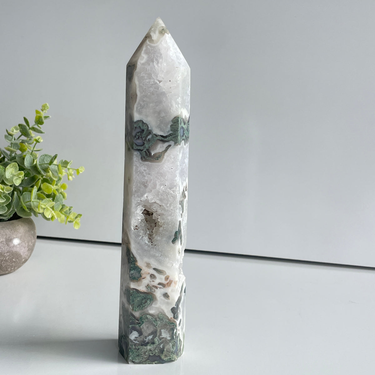 Moss Agate Generator 25.9cm