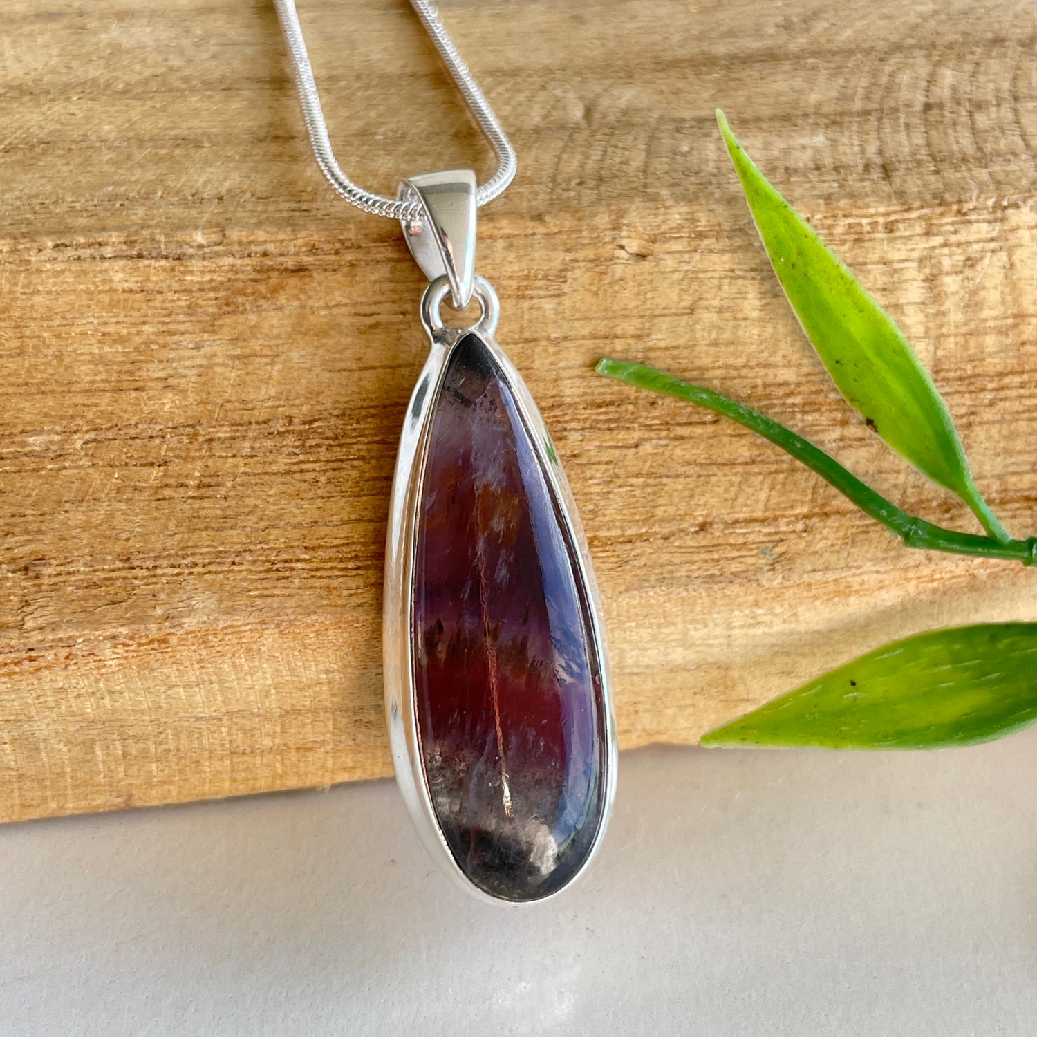 Super Seven Teardrop Pendant