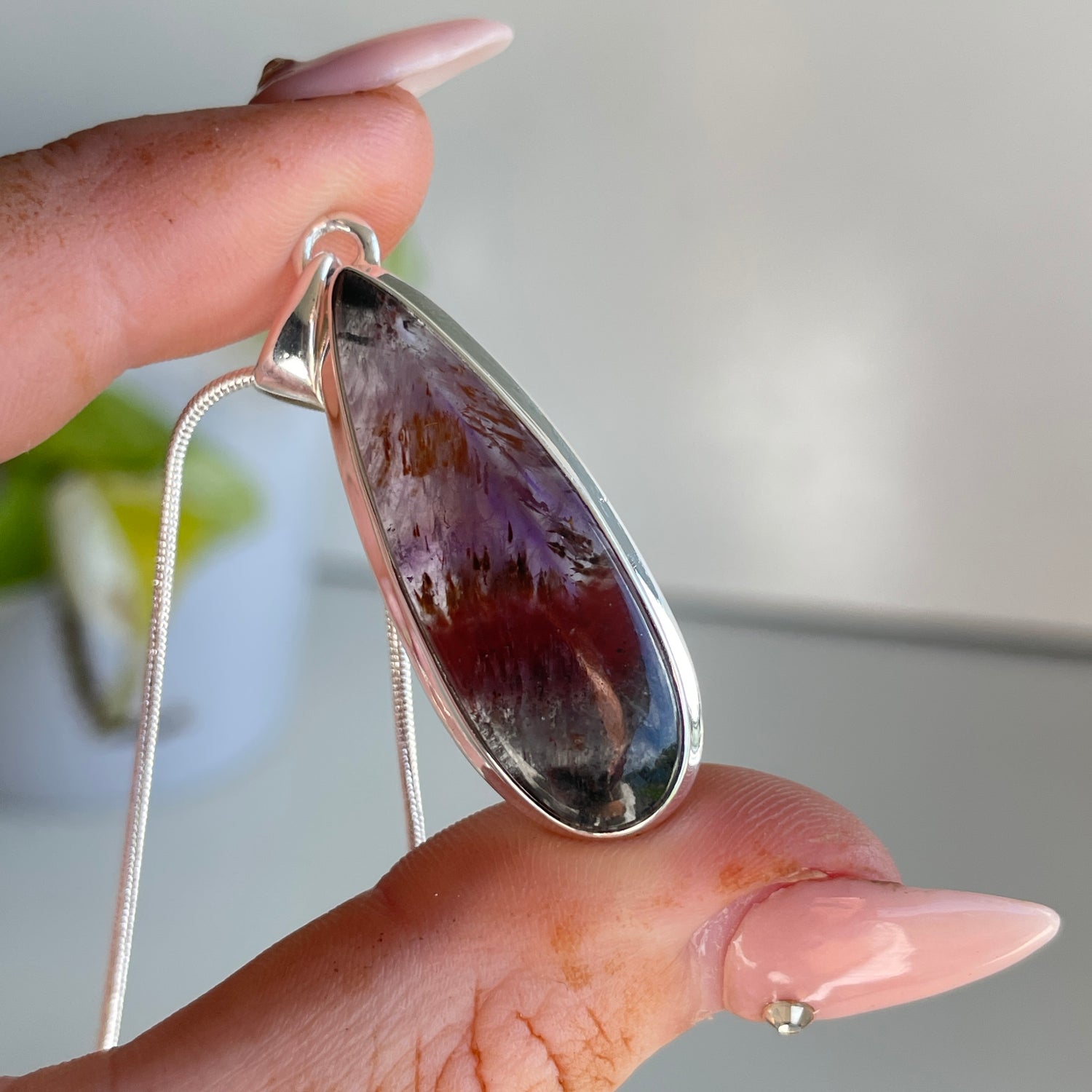 Super Seven Teardrop Pendant