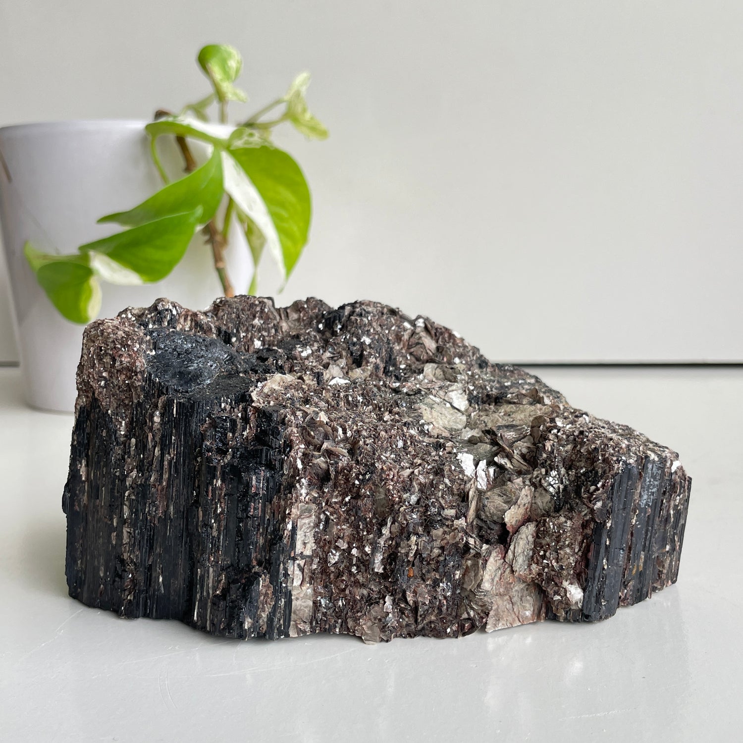 Black Tourmaline Raw Pce 1.312kg