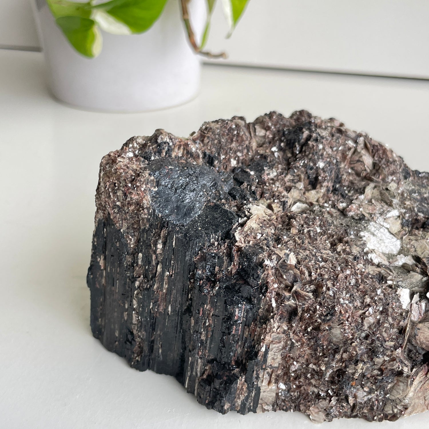 Black Tourmaline Raw Pce 1.312kg