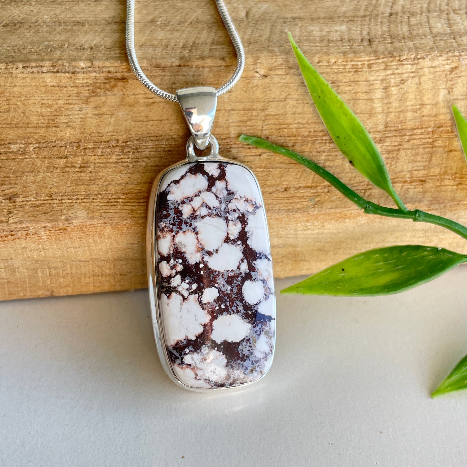 Wild Horse Rectangle Pendant