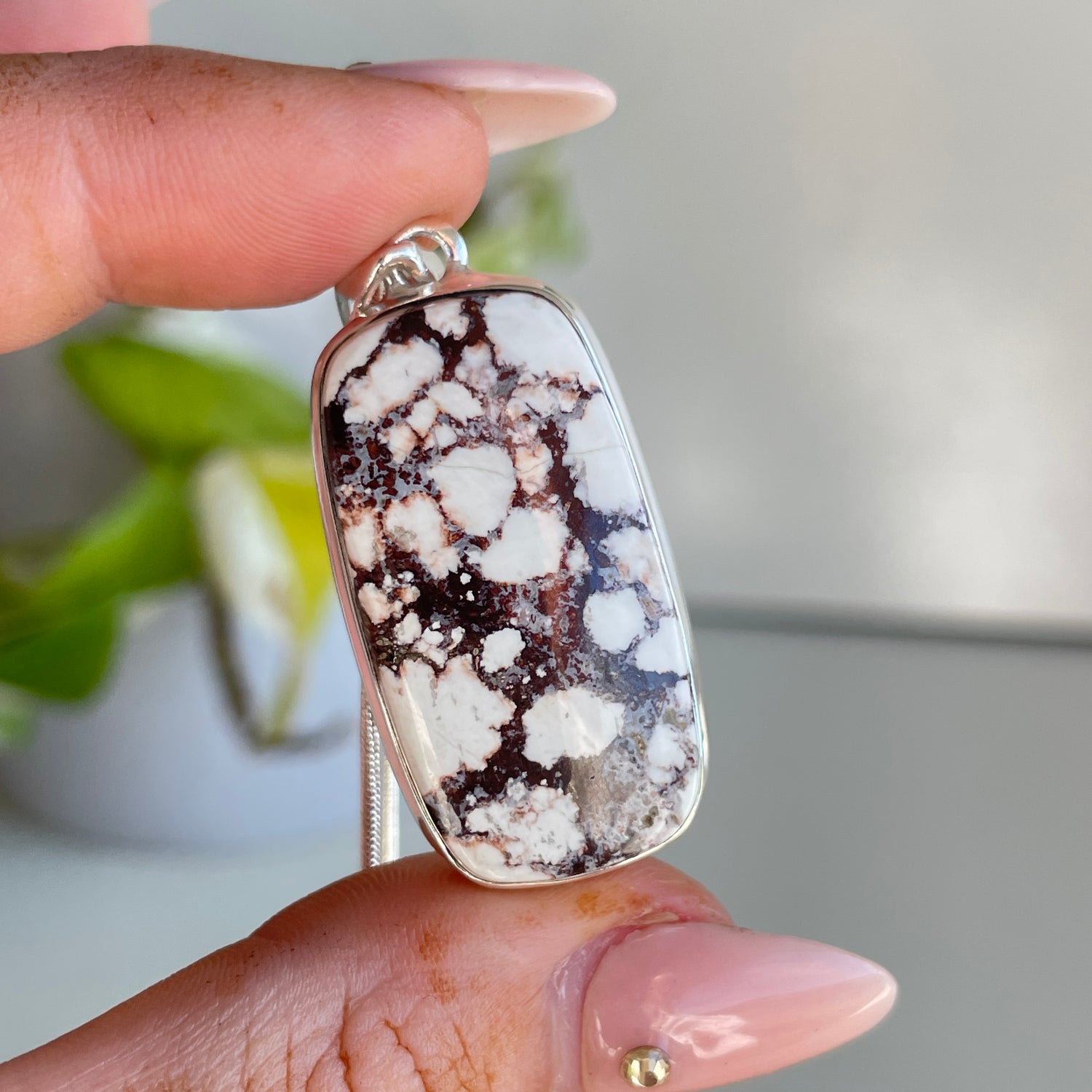 Wild Horse Rectangle Pendant