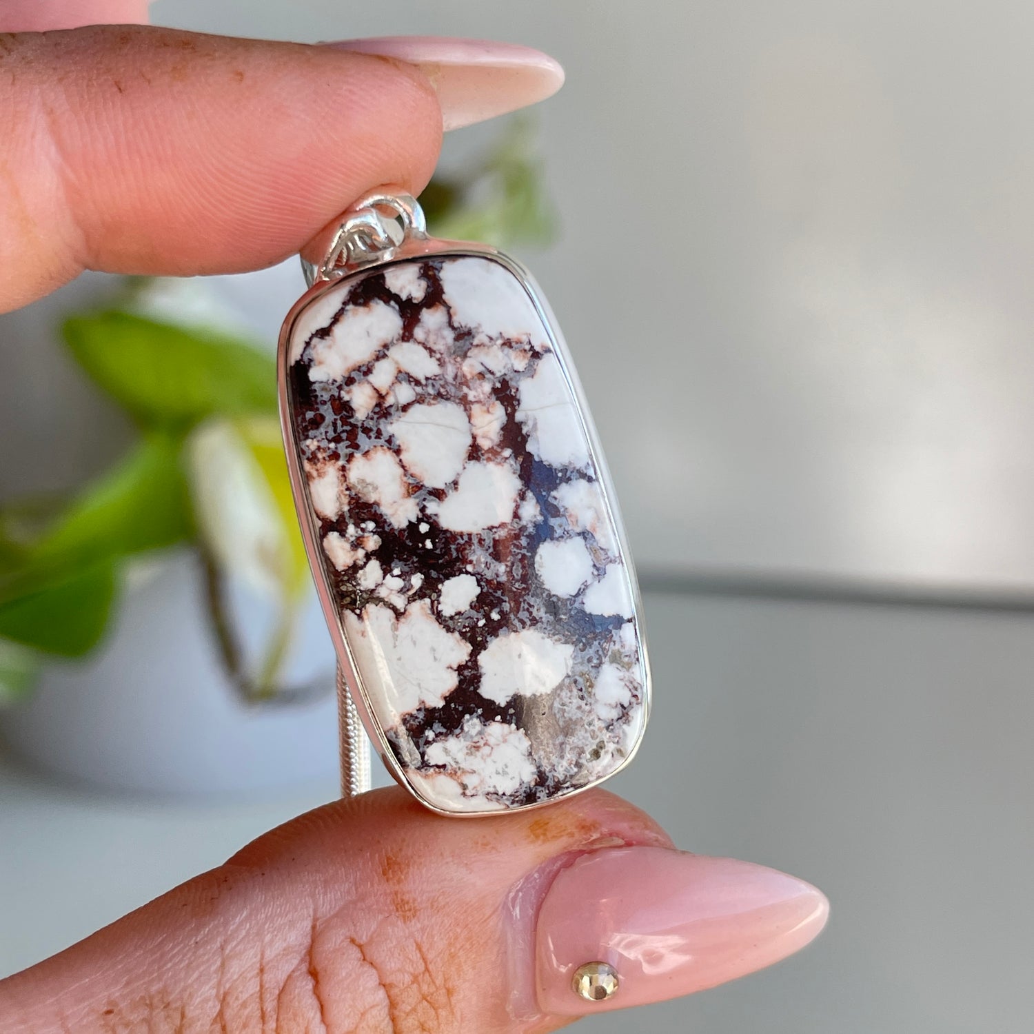 Wild Horse Rectangle Pendant