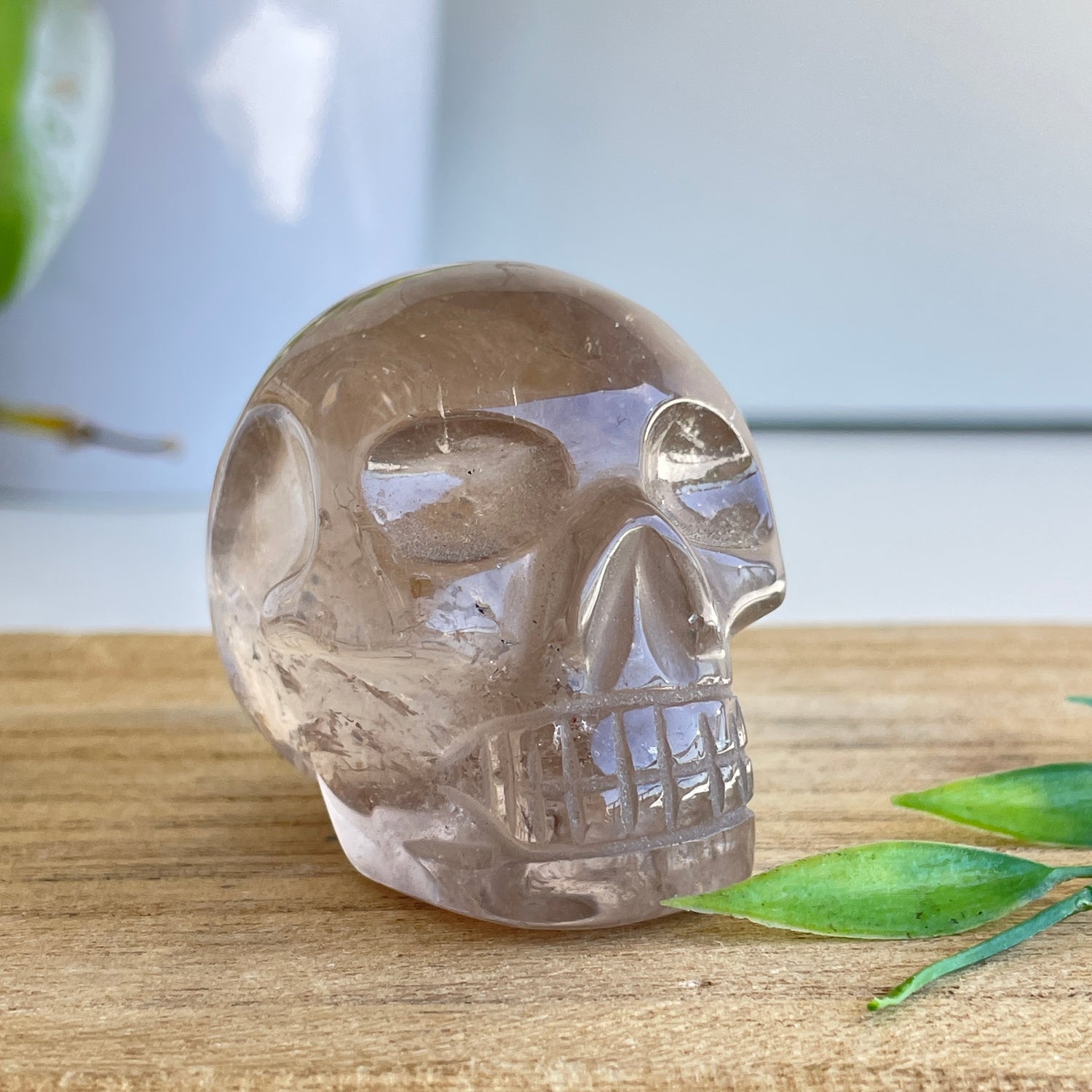 Smoky Quartz Skull 5.4cm
